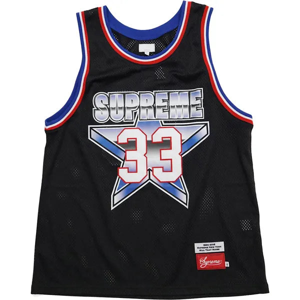 Supreme All Star Basketball Jersey Black Apparel