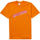 Supreme Banner Tee (FW23) Orange Apparel