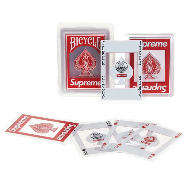 Supreme playing card hot