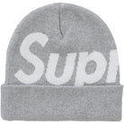 Supreme Big Logo Beanie (FW24) Ash Grey Accessories