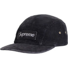 Supreme Corduroy Pocket Camp Cap Black Accessories