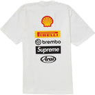 Supreme Ducati Logo Tee White Apparel