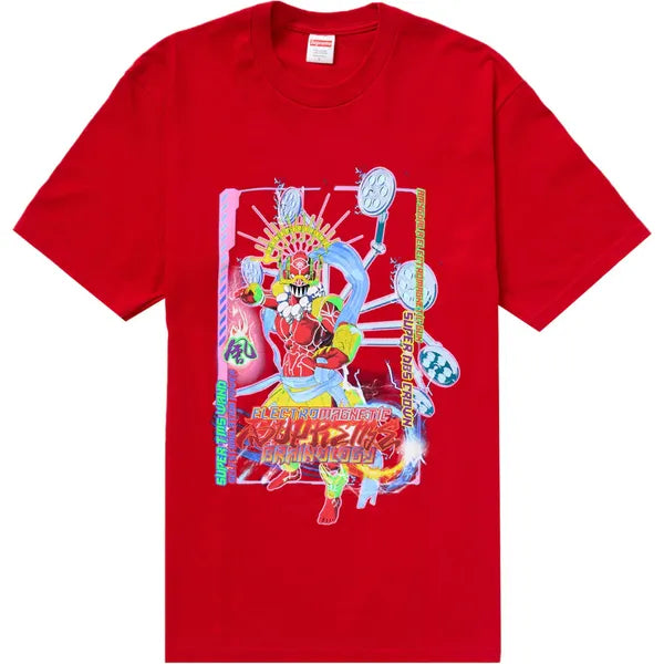 Supreme Electromagnetic Tee Red Apparel