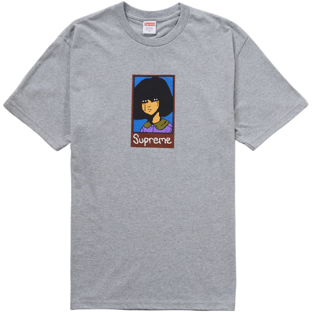 Supreme Emo Tee Heather Grey Apparel