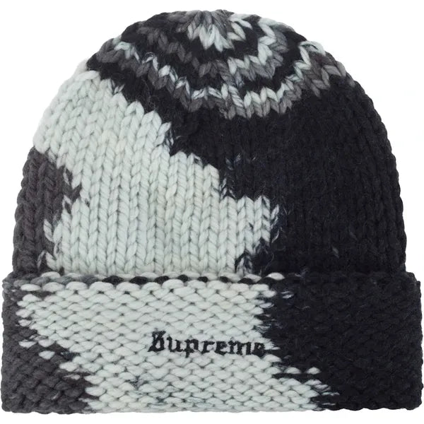 Supreme Gradient Spacedye Beanie Black Accessories