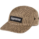 Supreme Military Camp Cap (FW24) Tan Raindrop Accessories