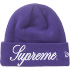 Supreme New Era Script Beanie Royal Accessories