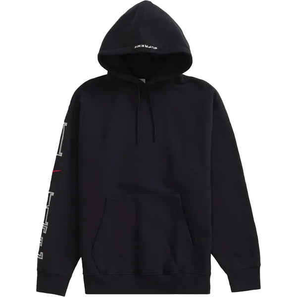 Supreme Nike Hooded Sweatshirt Black Apparel