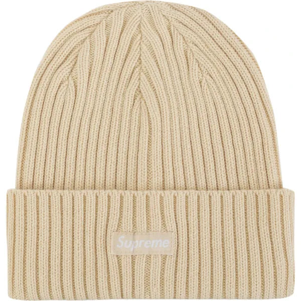 Supreme Overdyed Beanie (SS24) Light Tan Accessories