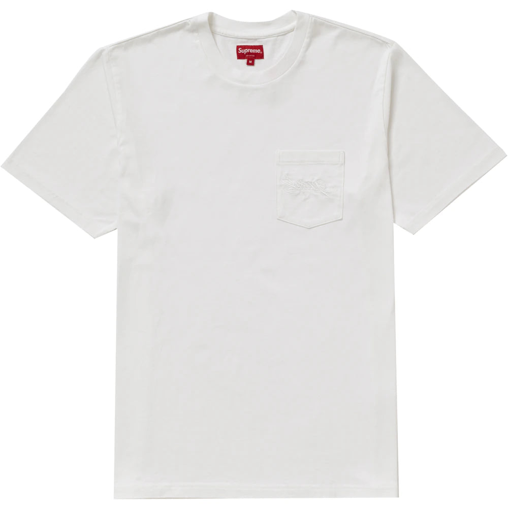 Supreme Overdyed Pocket Tee White Sole By Style