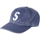 Supreme Pigment Canvas S Logo 6-Panel Navy Accessories