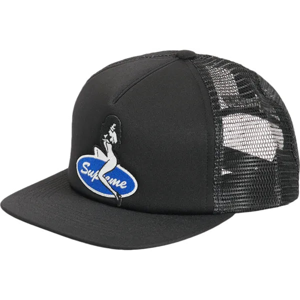 Supreme Pin Up Mesh Back 5-Panel (FW23) Black