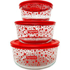 Supreme Pyrex Bowls (Set of 3) Red Accessories