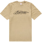 Supreme Script Tee Khaki Apparel