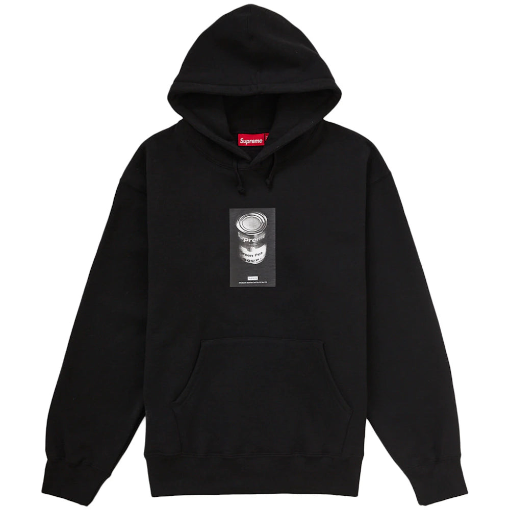 Supreme Soup Can Hooded Sweatshirt Black Apparel