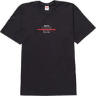 Supreme Standard Tee Black Apparel