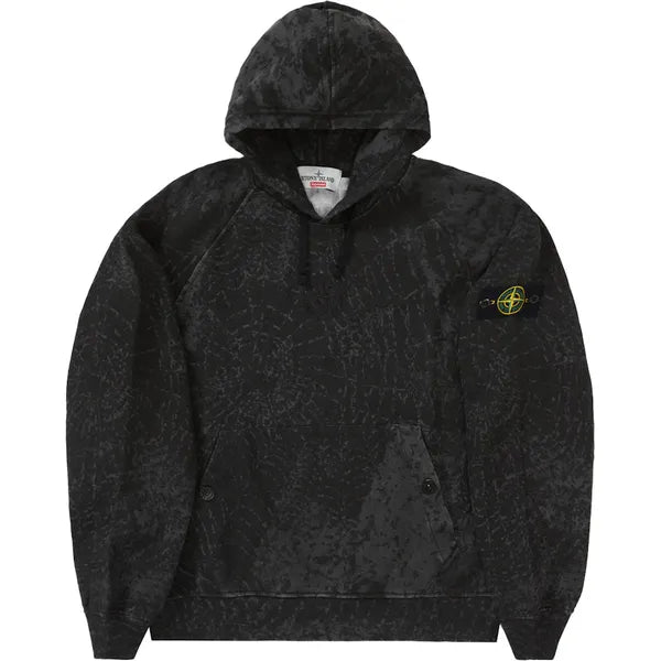 Supreme Stone Island Hooded Sweatshirt (FW23) Black Apparel