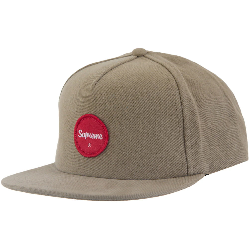 Supreme Twill Patch 5-Panel Khaki Accessories