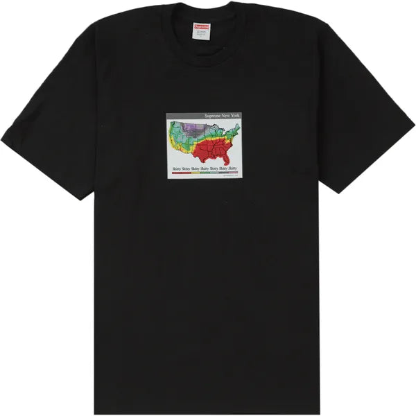 Supreme Weather Tee Black Apparel