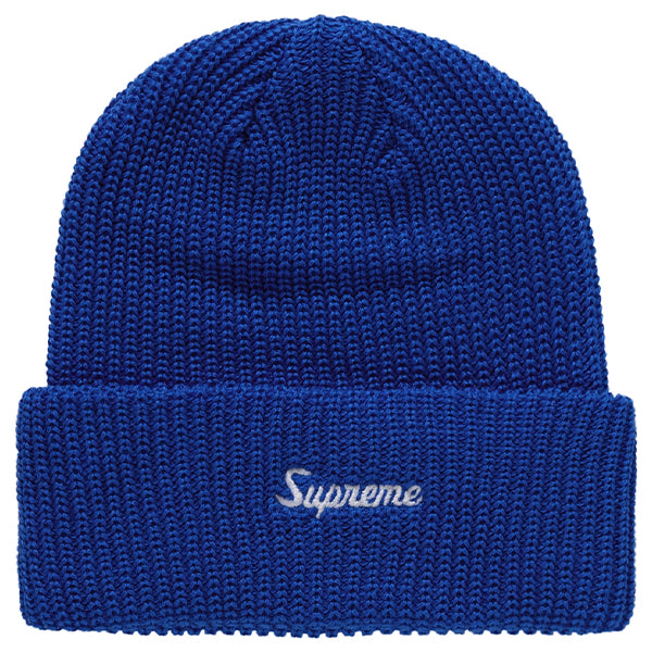 Supreme factory capital beanie navy blue