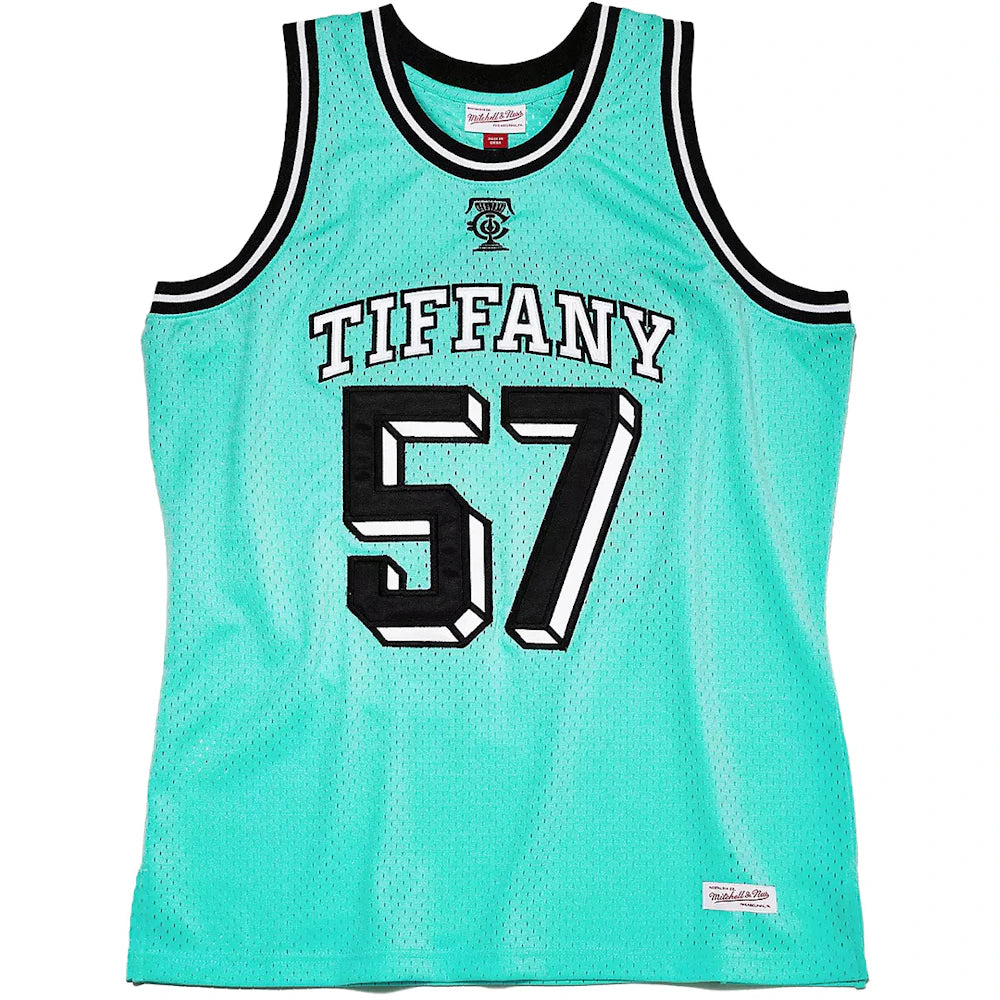 Tiffany & Co. x NBA x Mitchell & Ness Basketball Jersey Tiffany Blue/Black Apparel