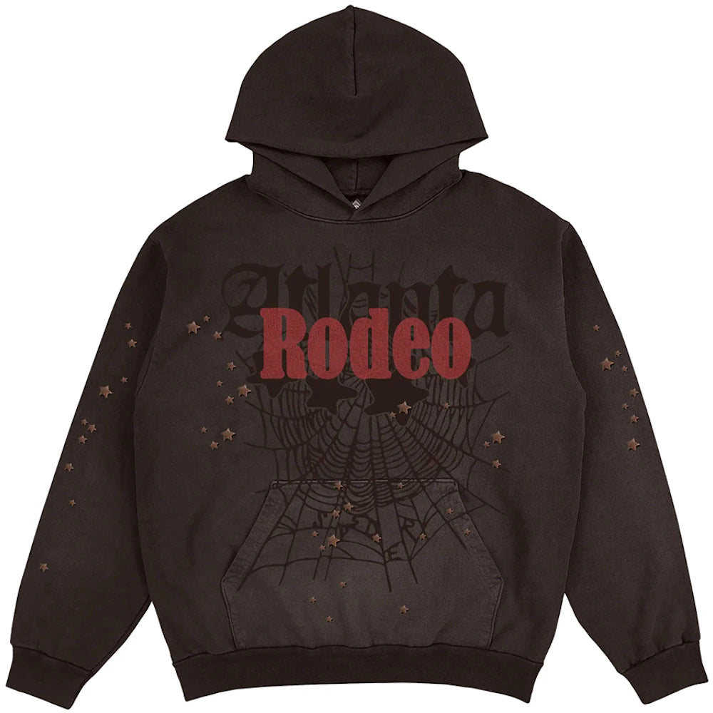 Travis Scott Cactus Jack x Sp5der Days Before Rodeo Hoodie Black Apparel