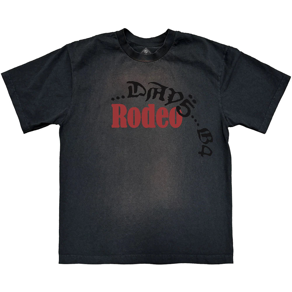 Travis Scott Cactus Jack x Sp5der Days Before Rodeo I Tee Black Apparel