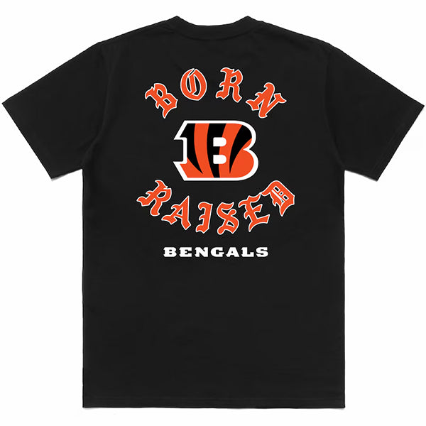 Born X Raised x Cincinnati Bengals Tee Black Apparel