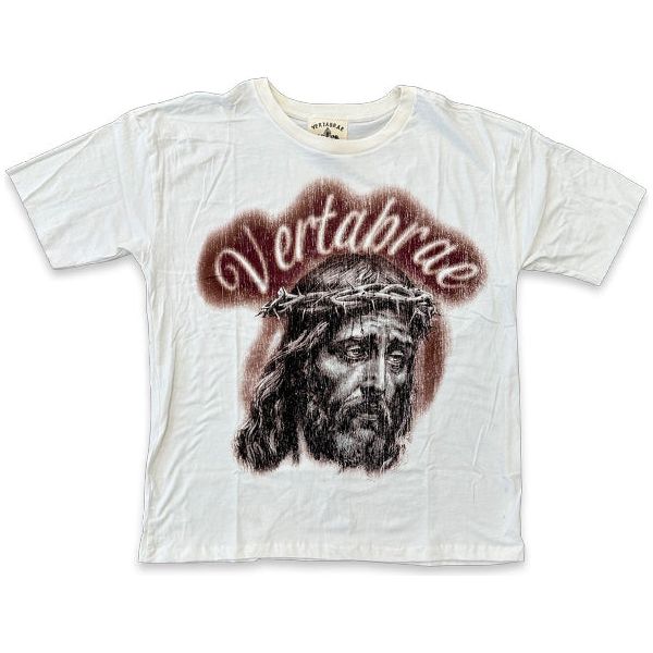 Vertabrae Jesus Tee White Apparel