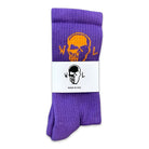 Warren Lotas Skull Socks Purple Accessories