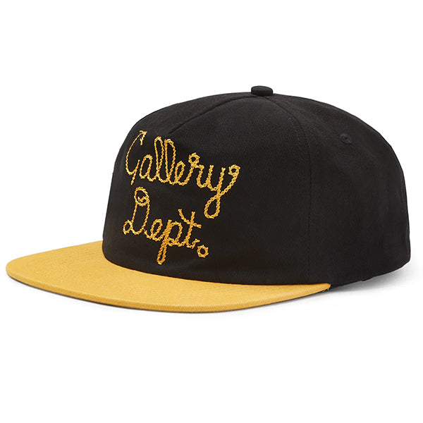 Gallery Dept. Collector Logo Cap Black/Yellow Accessories