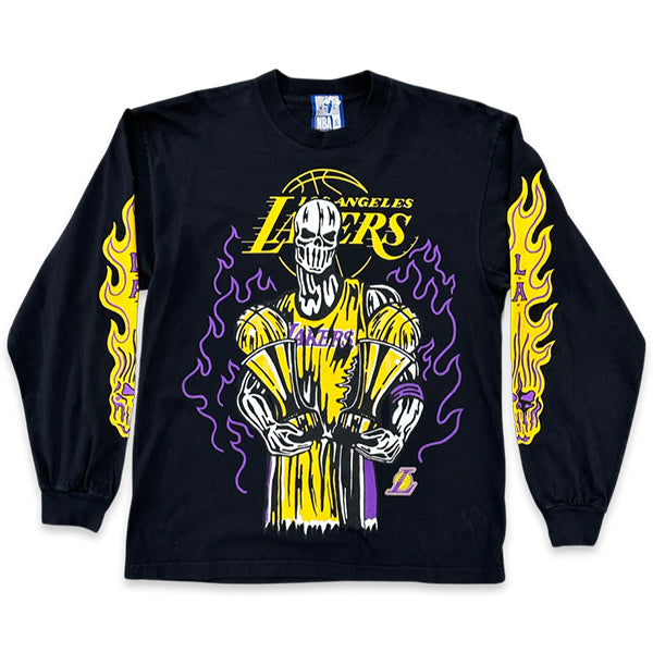 Warren Lotas Los Angeles Lakers Long Sleeve T-Shirt Black Apparel