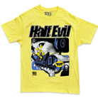 Half Evil 333 HiFi Sound Tee Pale Yellow Apparel