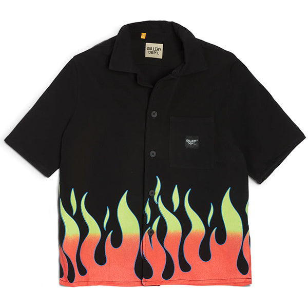 Gallery Dept. Parker Flame Button-Up Black Added to your