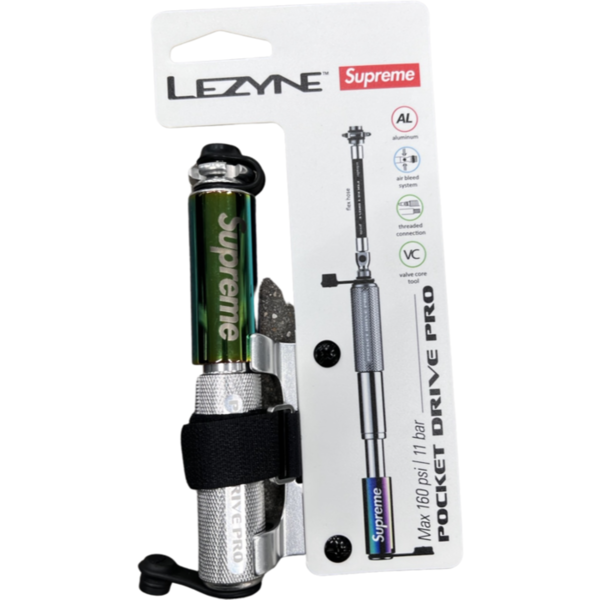 Supreme Lezyne Pocket Drive Pro Bike Pump Iridescent – Rvce Shops